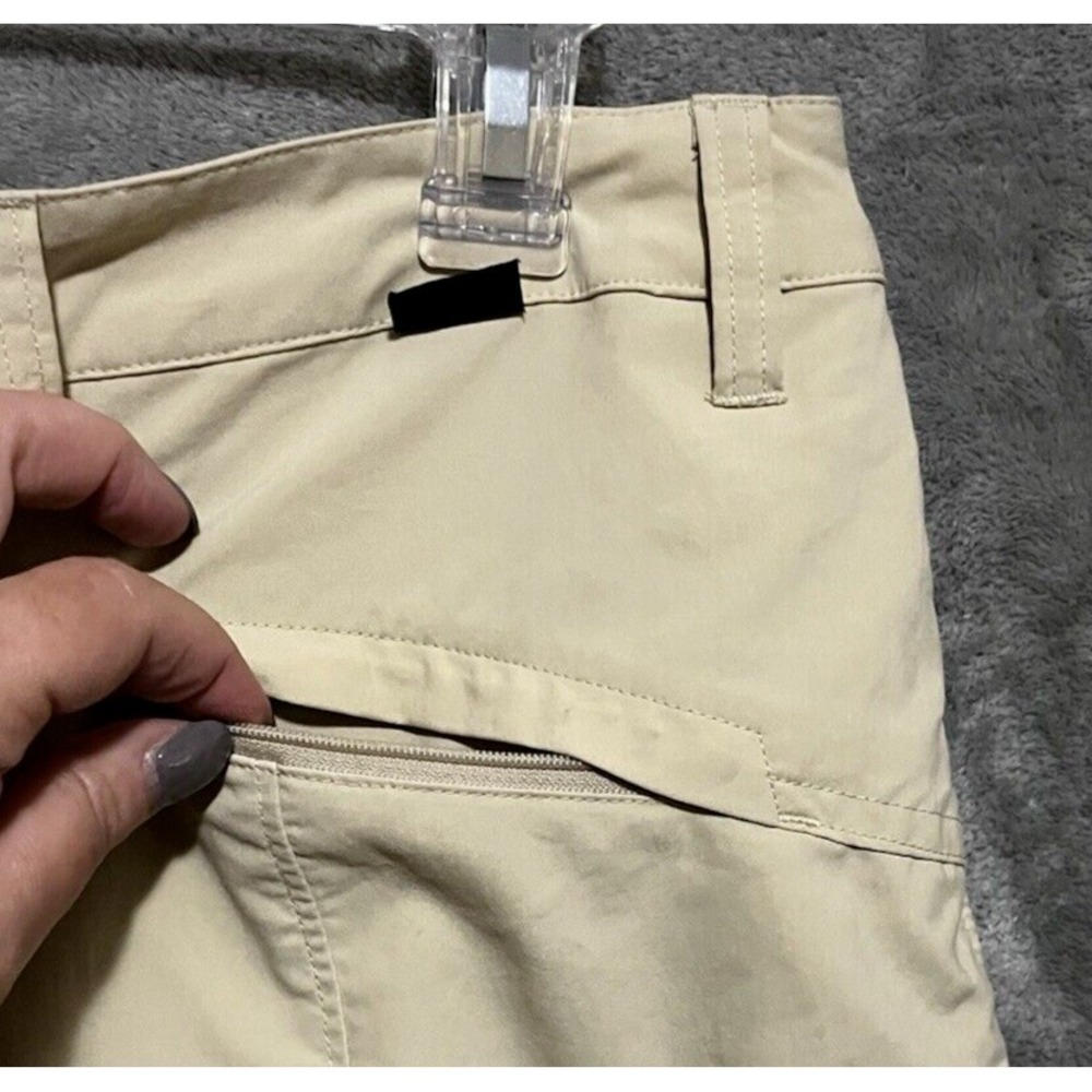 Patagonia Size 4 Tan Skort Skirt Shorts Zip pockets Gorpcore Golf Outdoors - Picture 5 of 7